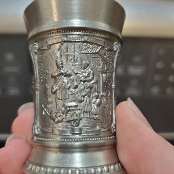 Pewter Shot Glass Germany - Picture 1 of 6